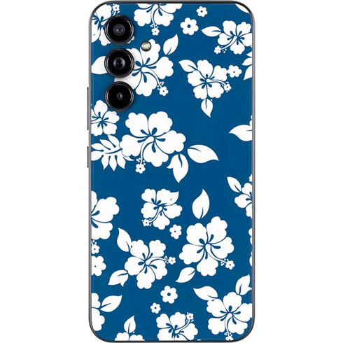 Blue and White Galaxy A54 5G Skin